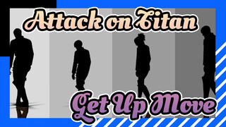 Attack on Titan|【MMD】Cadres - Get Up&Move