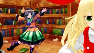 【东方MMD】她应该看不到我……
