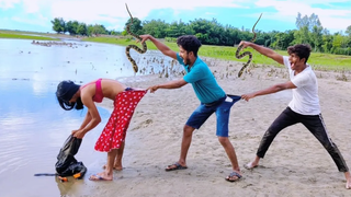 Funniest Comedy video 2021 Episode-89 วิดีโอตลกที่น่าตื่นตาตื่นใจ 2021 bindas fun bd