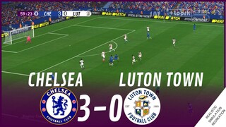 CHELSEA FC vs. LUTON TOWN FC [3-0] MATCH HIGHLIGHTS • Video Game Simulation & Recreation