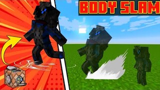 How to Body Slam Power in Minecraft Bedrock【Command Blocks Tutorial】