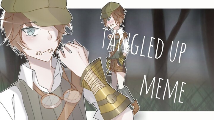 Tangled up | meme | Naib subedar(identity v)♡