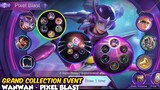 GRAND COLLECTION EVENT : GET FREE DRAWS + SPEND DIAMONDS AND COA TO GET PIXEL BLAST | MOBILE LEGENDS