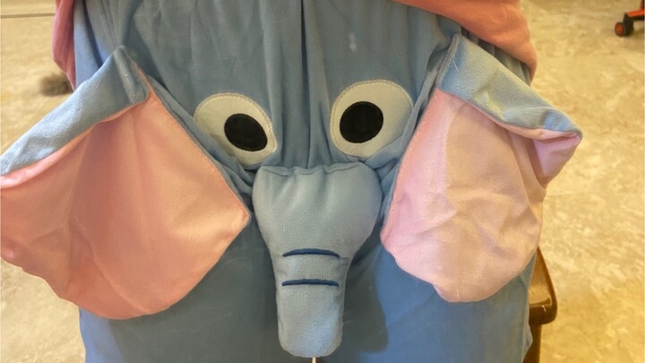 My good friend 36 bought me a pair of “blue elephant pants.”