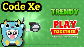 Play Together | Nhận Code Xe Máy TRENDY Miễn Phí - JunB