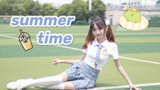 【红杉】夏日心动竖屏，看完就开学啦～【summertime翻跳】