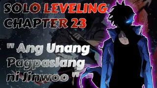 Ang Unang Pagpaslang ni Jinwoo - Solo Leveling Full Chapter 23 Tagalog Recap