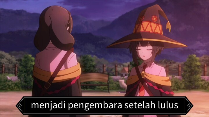 #KompetisiKreasiUnggahan5, Rencana Megumin setelah lulus