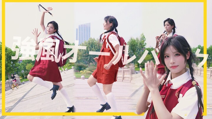 【Mèo Muối】Gió mạnh, gió mạnh và mái tóc vuốt ngược ra sau trong kỳ nghỉ hè! ﻿ε≡(๑>₃<)