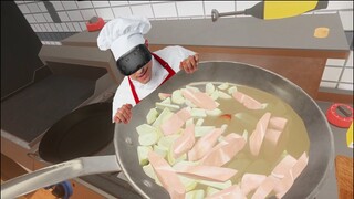 Simulating cooking i guess - Cooking Simulator VR