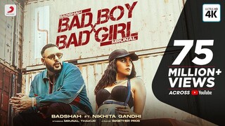 Badshah Bad Boy x Bad Girl Official Video | Mrunal Thakur | Nikhita Gandhi