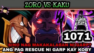 One piece 1071: Zoro vs Kaku | Sino ang makakalaban ni Garp? Kid pirates sa elbaf