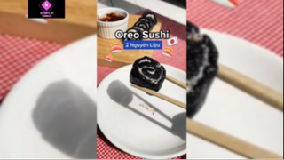 Cách làm oreo sushi #anngon