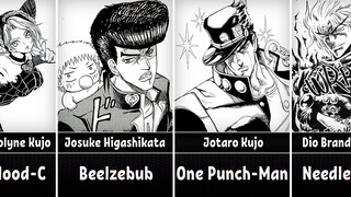 Famous Mangaka Who Drew JoJo's Bizarre Adventure Characters In Their Own Style