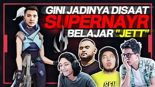 DISAAT @ryansuperNayr BELAJAR GAME FPS ?! DISITU KITA SEMUA TERPANA 😂😂 !! - VALORANT INDONESIA