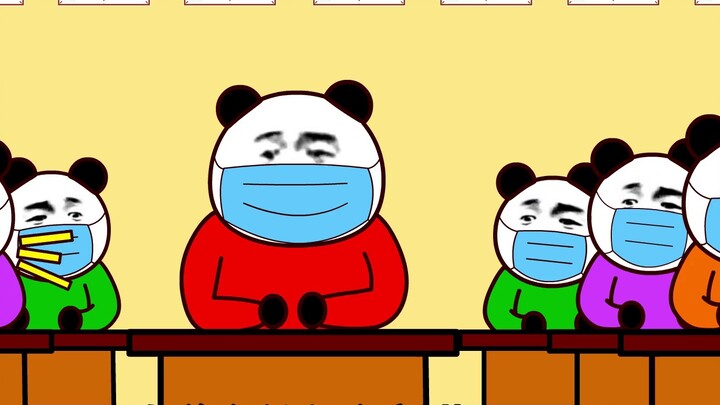 [Hoạt hình điêu khắc cát] Cảnh báo khai trường