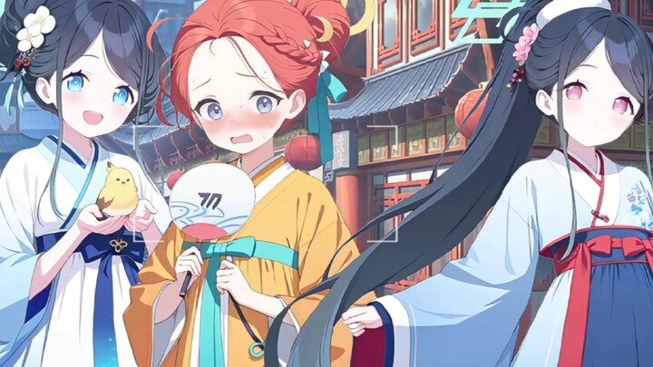 Alice, Kai, dan Yuzo menyanyikan ulang “Tao Hua Xiao”, hati sensei tak pernah tua～