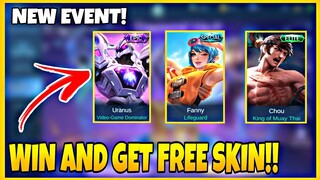 NEW EVENT! FREE EPIC SKIN, SPECIAL SKIN, ELITE SKIN AND MORE!! || MOBILE LEGENDS BANG BANG