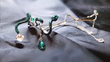 [Handicraft] Slytherin's Gemstone Snake Glasses