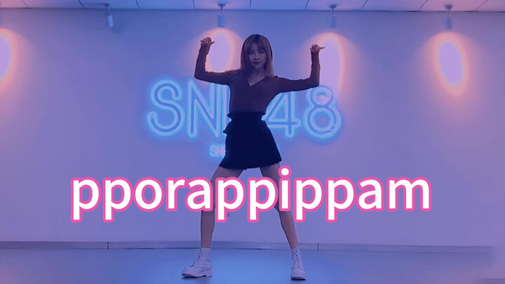 [Cover Tari] "Pporappippam" - SUNMI oleh Zhang Yuge dari SNH48