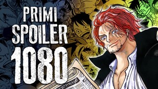 ONE PIECE 1080 SPOILER -  Prime ANTICIPAZIONI ONE PIECE 1080