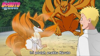 Naruto Kaget Ternyata Kurama Memiliki Anak dengan Chakra Yang Sangat Ganas - Hokage 7 New Power