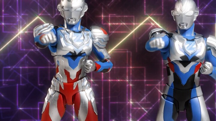 [Stop-motion animation, silly duo] On imitation - Ultraman Zeta and Haruki's hilarious moments