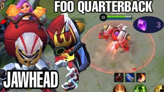 I bought this skin Foo quarterback  in the starlight shop  | here's the gameplay