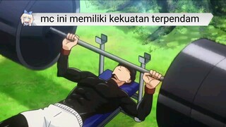 mc satu ini kekuatan ototnya diatas rata² (riview anime mashle)