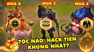 Xếp hạng TOP Tộc Hệ "HACK TIỀN" bá đạo nhất trong lịch sử Đấu Trường Chân Lý