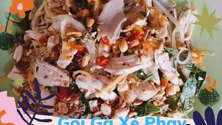 Cách Làm Gỏi Gà Xé Phay Thơm Ngon Dễ Làm Tại Nhà. How to make shredded chicken salad.