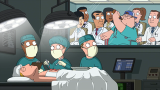 Family Guy: Pete becomes a nurse and parted ways with Chicken Little, Megan uses speed to avenge her