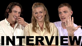 BARBAREN (BARBARIANS) Interview mit Jeanne Goursaud, Laurence Rupp & David Schütter (English Subs)