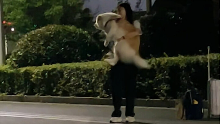 Mom said I can pick her up when it gets dark.