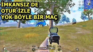 İMKANSIZ DE OTUR İZLE ! BU MAÇA BAYILACAKSINIZ SOLO SQUAD PUBG MOBİLE