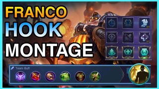 100% HOOK ACCURACY | FRANCO HOOK MONTAGE | GIMMICKS PLAYS | MLBB