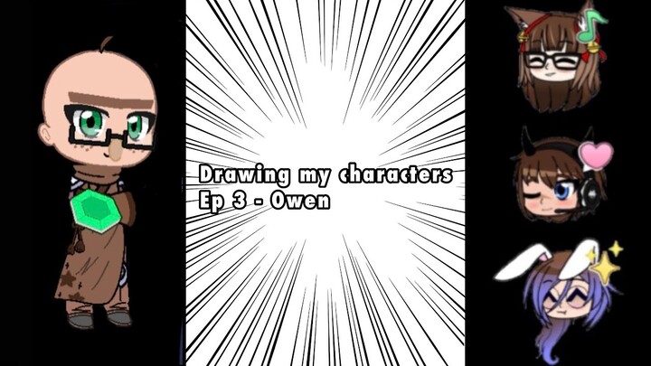Drawing my characters Ep 3 - Owen (Villager)✍️