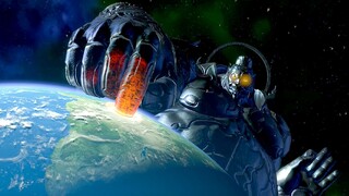 Fighting a god 1000000000000000000000000000000 times bigger than you! One of the biggest bosses in g