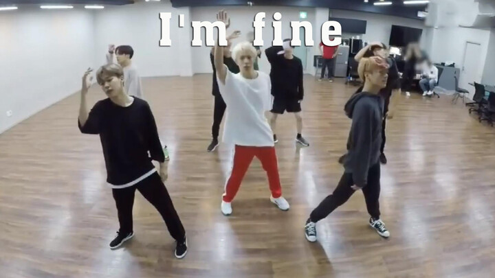[KPOP]ซ้อมเต้น<I'm fine>|BTS