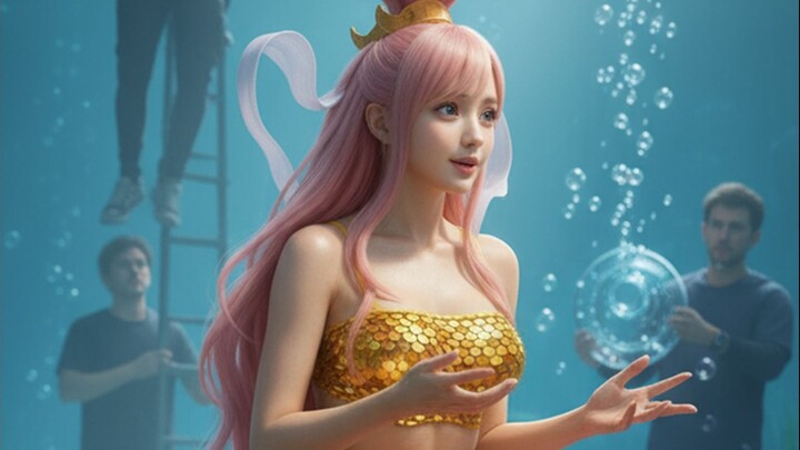 《海贼王》真人版拍摄现场：鱼人岛篇