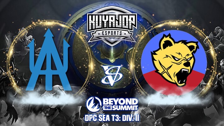 [FIL] Atlantis vs Made in Philippines |BO3| DPC SEA Tour 3: Division II