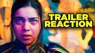 Ms Marvel Trailer REACTION! Powers Explained & First Thoughts!