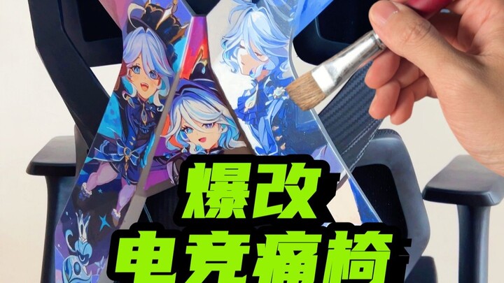 Aku merombak kursi gaming untuk kasih kejutan buat adik!