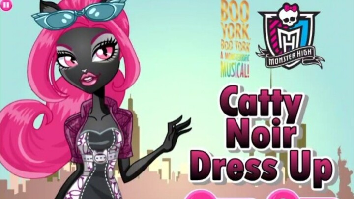 Let's Play With Monster High Boo York Catty Noir Dress Up Game From Starsue.net