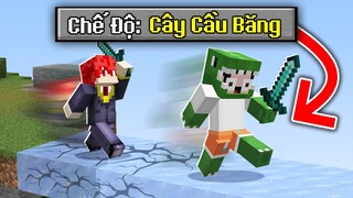 Minecraft Bedwars KHANGG Sử Dụng Cây Cầu Băng Hacker Troll Noob Team *KHANGG Đại Chiến Noob
