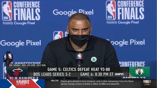 Celtics' Ime Udoka PostGame Interview - Game 5: To be that close and knowing we didn't play our best