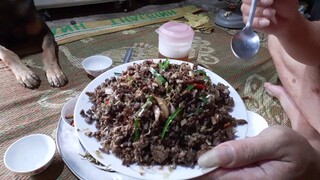 Cổ vịt xào sả ớt xiêu cay.ngon cực kì mời cả nhà cùng ăn với mình nhé