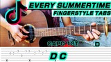 Every Summertime - NIKI (Guitar Fingerstyle) Tabs + Chords