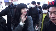 【LISA×PRADA】20.02.18 Berangkat dari Bandara Incheon untuk menghadiri Milan Fashion Week di Italia
