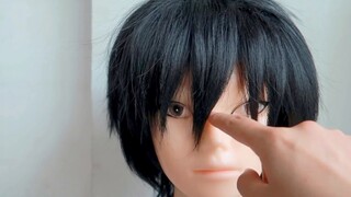 [Yu Ze] Wig Beginner Tutorial: Trimming Bangs Chapter Real hands-on teaching package teaching packag